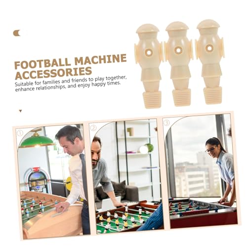LIOOBO 4Pcs Table Football Figures Replacement Players for Accurate Play Experience and Enhanced Fun Table Football Games Fit for Standard Rods