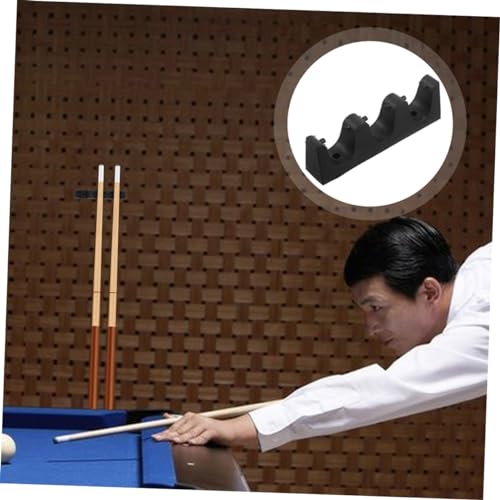 BESPORTBLE 2pcs Wall Rack for Pool Stick Storage Plastic Holder Vertical Billiard Stand Space-saving Design for Billiard Accessories Easy Installation and Performance