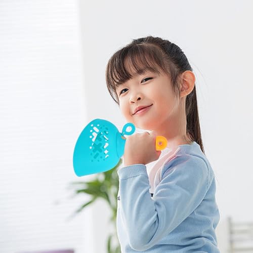 TOYANDONA 2 Set Flying Disc Launcher Toy: Pull String Flying Disc Launcher for Children - Chasing Toy for Family Bonding Activities