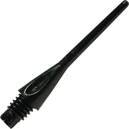Viper Dart Accessory: Diamond 2BA Thread Soft Tip Dart Points, Black (500 and 1000 Packs)