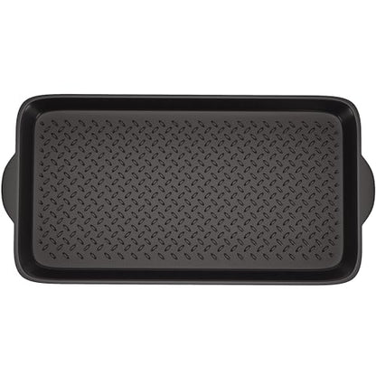 Matace 1 Pack Rubber Small Boot Tray for Entryway,Boot Mat,Shoe Tray,Shoe Mat for Indoor and Outdoor Use, 27.95"x 15.74" (Pack of 1) - size: 29.5" x 15.7" x 1.2"