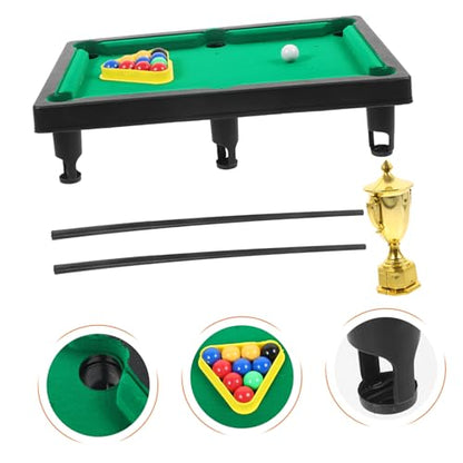 Pool Table and Girls Billiards Stick for Year Old Boys Portable Desktop Pool