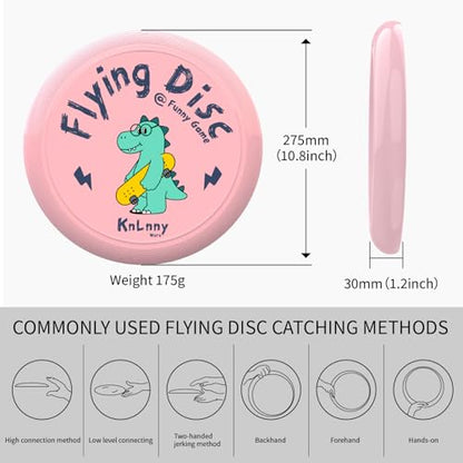 KnLnny Ware LED Flying Disc for Outdoor Games - color: Pink