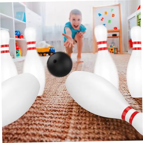 Kids Bowling Set 10 Plastic Pins & 2 Balls Toddler Bowling Set, Indoor Outdoor Activity Play Game Educational Birthday for Boys Girls 5-7, for Kids 2-5