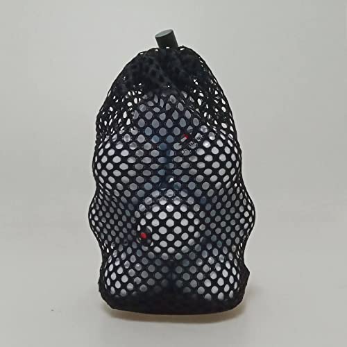 2-Pack Golf Ball & Pickleball Mesh Bag, Golf Balls Bag Sack, Multi-Purpose Net Pouch, Fit for Ping Pong, Table Tennis Ball, Bucket Balls, Household Small Tools Items Storage, Diving - size: 2-Pack, S: 4.3x6.7-inch