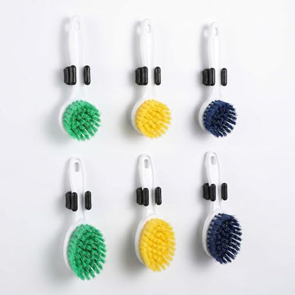 20Pcs Pool Cue Holder with Screws, Pool Cue Holder Clamps for Wall Mount Fishing Rod