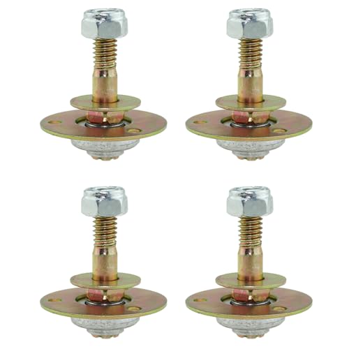 4PCS Rocking Chair Furniture Hardware Bearing Accessories M8x45mm Zinc Alloy Connection Fittings Industrial Fastener