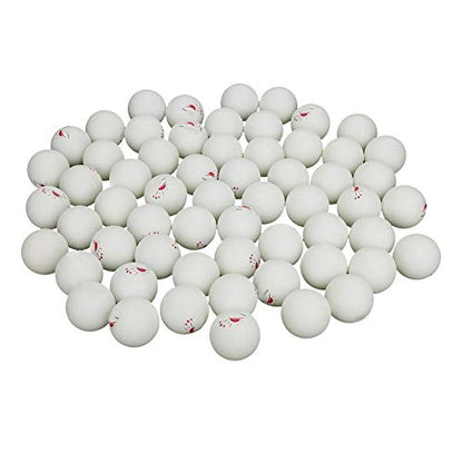 Vbest life Ping Pong Balls with Box, 60 Pcs 3-Star Table Tennis Ball Ping Pong Balls for Competition Training Entertainment - color: White