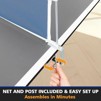 6 * 3ft Ping Pong Conversion Top, Ping Pong Table Conversion Tops, Foldable Portable Table Tennis Table Top, Table Tennis Conversion Top for Home Office, Ping Pong Top for Pool Table, Grey Mid-Size