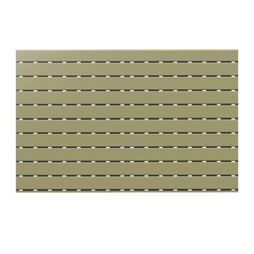 Heavy-Duty Aluminium Slatwall Panels, Gun Racks for Wall, Gun Wall Mount Storage, 10 Pieces Panels - color: Olive Drab Green, size: 10x Panels
