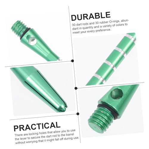 1set Aluminum Alloy Dart Rod Lightweight Accessories for Tip and Soft Tip Easy to Install Unique Design Optimal Flight Path