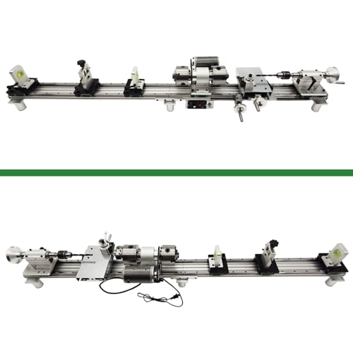 Professional Pool Cue Lathe Machine Billiard Cue Repair Machine Multi-Functional Cue Tip Repair Kit for Pool Stick Double Track Chuck 450W 110V