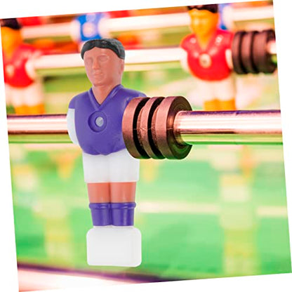 Alasum 8 Pcs Mini Soccer Game Childrens tylonal Rod Foosball Player Animatronic Toys Foosball Table Guy Kids Foosball Player Men’s Men Kids Football Players Fuse Replace Man