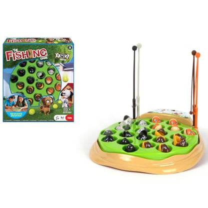 The Fishing Game - Dog Edition - Classic Animated Catching Game, Puppies Spin Around & Jump Up & Down, Kids Ages 3+, 2-4 Players - style: Dog