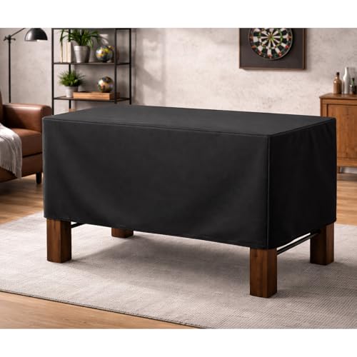 Foosball Table Protection Cover Heavy Duty 420D Soccer Table Cover Waterproof Outdoor/Indoor UV Resistant