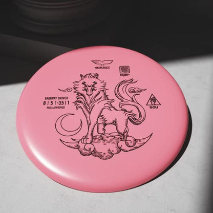 Yikun Professional Disc Golf GOU |Distance Driver |165-176g| Perfect for Outdoor Games and Competition