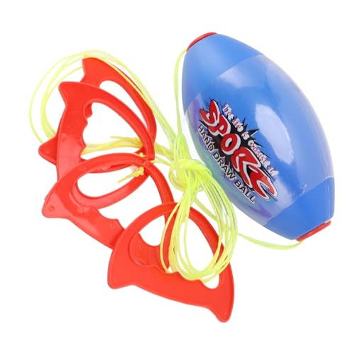 Fun Pull Shuttle Ball Game for Boys and Girls, Improve Coordination and Strength, Great for Family Play (Flat Style) - size: Stile piatto