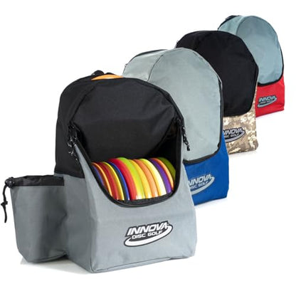 Innova Discover Pack Backpack Disc Golf Bag - color: Blue / Gray