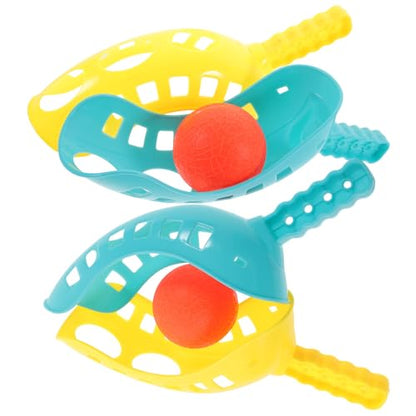 2 Sets Interactive Toss and Catch Suits Beach Toys Outdoor Playset Suits for Scoop Ball Thrower Scoop Kendama Popular Toys Balls Child Halloween Abs