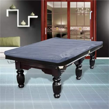 Dust Proof Billiard Protective Cover Table Cloth for 9 Foot Pool(Red) - color: Red