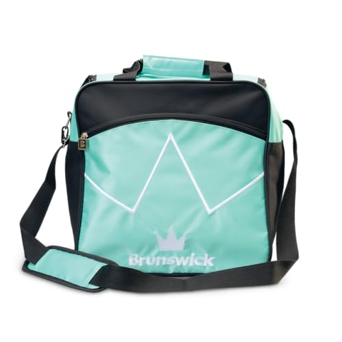 Brunswick Blitz Single Tote Bowling Bag - Seafoam