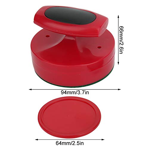 GOTOTOP Air Hockey Pucks and Pushers Hockey Game Table 94mm Slider Pusher Set with 4 Pucks Accessories Large Size Table Game Gift