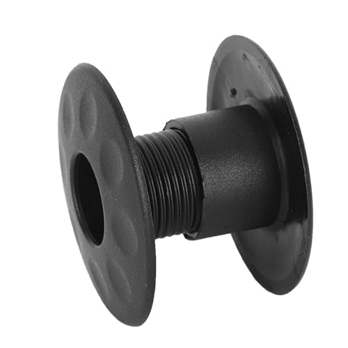 10 Pair Foosball Machine Bushings,48.5mm OD x 15.8mm ID Threaded Structure Foosball Table Parts, Light Weight Table Football Bushings Rods, Black