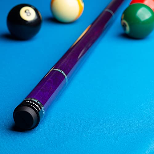 Action Value Billiards Pool Cue Stick - Blue Metallic - color: Multi, size: 18oz