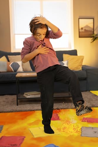 The Original The Floor is Lava! Family Edition - Interactive Game for Kids and Adults - Promotes Physical Activity - Indoor and Outdoor Safe