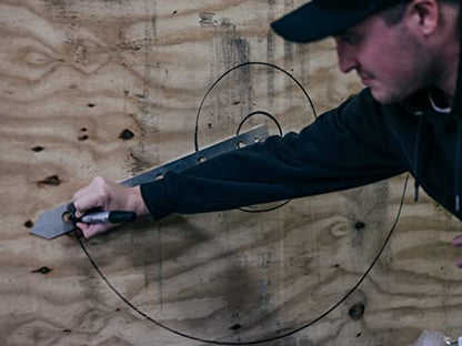 Swing Sports Axe Target Template Stencil - Throwing Knives and Axe Throwing Targets Template Tool for Axe Throwing Game