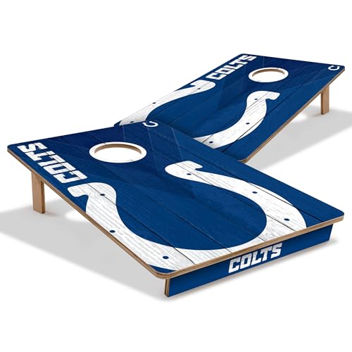 YouTheFan NFL 2’ x 3’ Wood Cornhole Game
