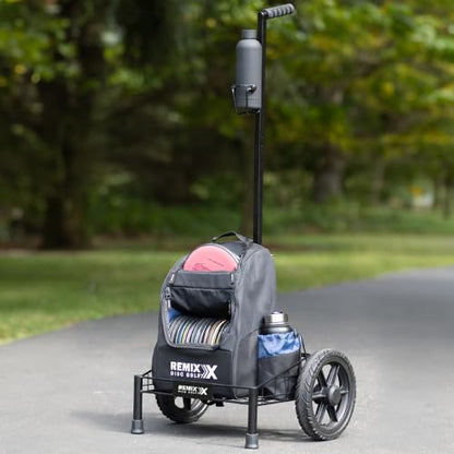 Remix Disc Golf Cart - Black