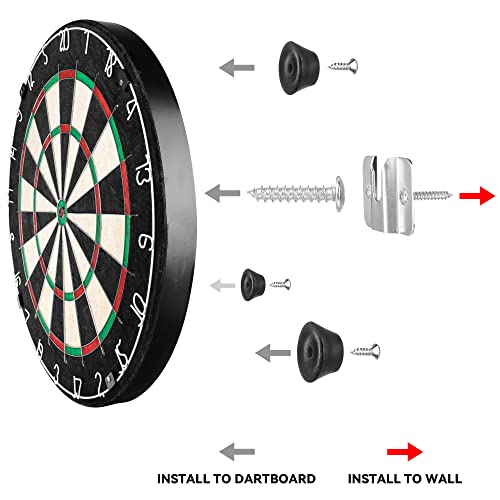 CyeeLife Dartboard Bracket Hanging Dartboards for Steel Dart Games