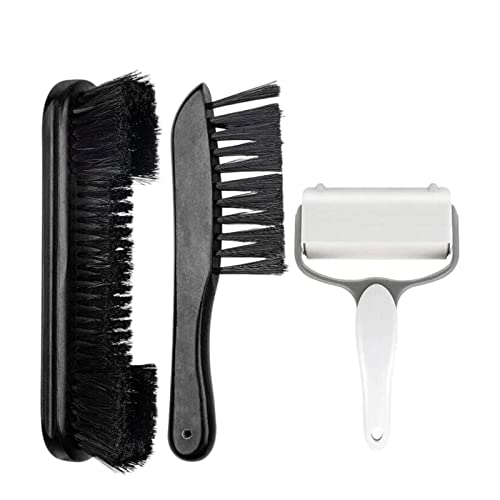 Billiard Table Brush Set, Pool Tables Cleaning Corner Anti Scratched Tools Armrest Brush and Billiard Table Brush (Style a) - color: Style a