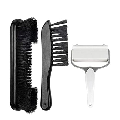 Billiard Table Brush Set, Pool Tables Cleaning Corner Anti Scratched Tools Armrest Brush and Billiard Table Brush (Style a) - color: Style a