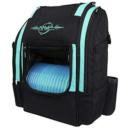 MVP Disc Sports Voyager Lite Backpack Disc Golf Bag (Choose Your Favorite Color) - color: Teal