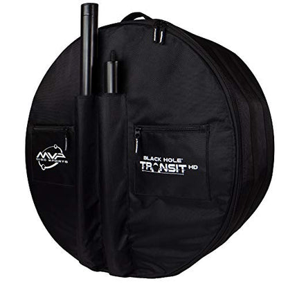 MVP Disc Sports Black Hole Pro HD 24-Chain Portable Disc Golf Basket with Transit Bag