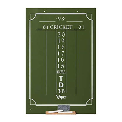Viper Darts Cricket Chalk Scoreboard - style: Large (23.5" H x 15.5" W)