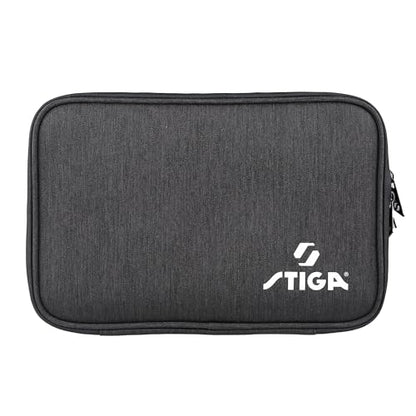 Stiga Eco Rival, Bi-Fold Wallet, Black, för 2 Bordtennisracketar, Cover