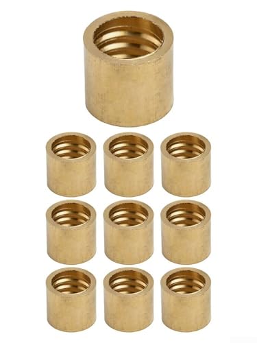 Brass Billiard Cue Tip Hoop Ferrule, Snooker Pool Cue Repair Replacement Ring, Metal Collar for Cue Tip Maintenance, Multiple Sizes Available(9.2mm) - size: 9.2mm