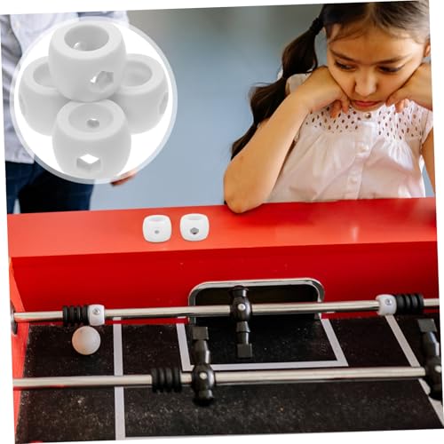 WOONEKY 8pcs Foosball Goal Rod Positioner Stop for Tabletop Soccer Material Accurate Positioning Essential Foosball Replacement Parts