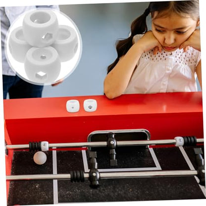 WOONEKY 8pcs Foosball Goal Rod Positioner Stop for Tabletop Soccer Material Accurate Positioning Essential Foosball Replacement Parts
