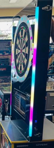 Take Aim Touchscreen Wall-Mount Electronic Dart Board – Coin Operated for Home & Commercial Use