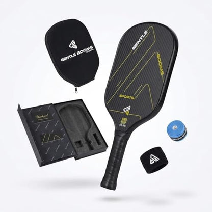 GBS Pickleball Paddle,USAPA certified,3K T700 carbon fiber surface,16mm titanium alloy honeycomb shock-absorbing core,high torque rotational control,powerful stroke,ThermoEdge thermoforming technology