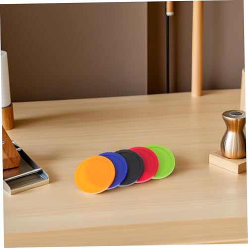 Abaodam 10pcs Air Hockey Pucks Plastic Accessories for Game Tables High Impact Durability for Smooth Gameplay Home Bars and Game Rooms