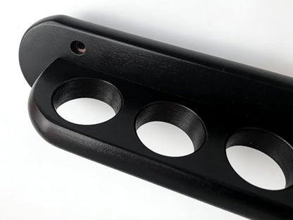 8 Pool Cue Rack, Wood Billiard Cue Rack Wall Mounted, Ideal for Pool Bars & Billiard Players