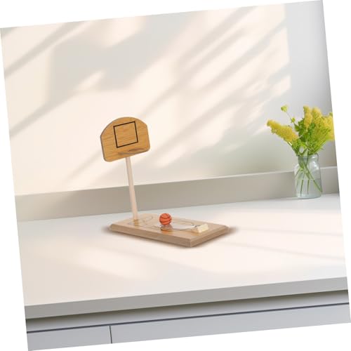 Portable Basketball Game Silent Mini Desktop Tabletop Basketball Hoop for Boys and Girls Adults Office Travel Indoor Outdoor