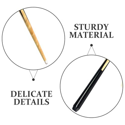 Short Pool Cue Stick Lightweight Practice Billiard Cue for Beginners Compact Design Effortless Efficient Use