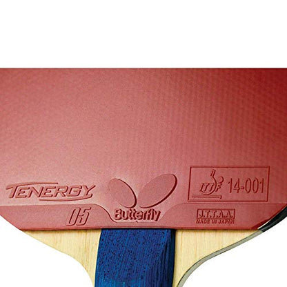 Butterfly Timo Boll ALC Blade & Tenergy 05 Rubber Shakehand Table Tennis Racket - Pro-Line Series - Comprised of Our Most Popular Blade and Rubbers - Recommended for Aspiring Professional Players