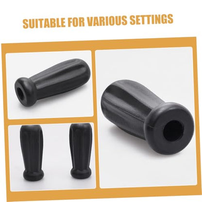 Hemoton 2pcs Plastic Foosball Handles Table Football Grip Knobs for Easy Replacement and Improved Control Game Rooms and Offices